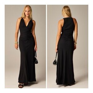 J. Crew Black Maxi Dress